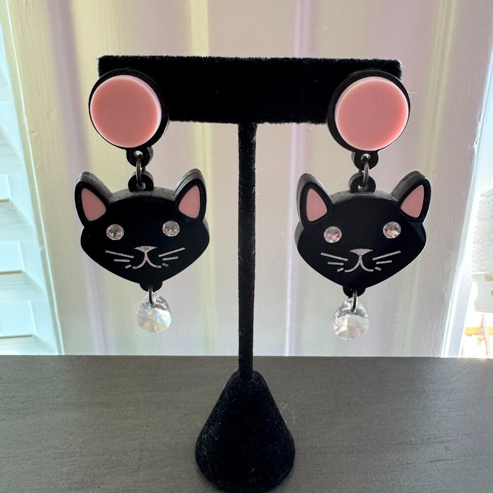 Jennifer Loiselle Cat Earrings